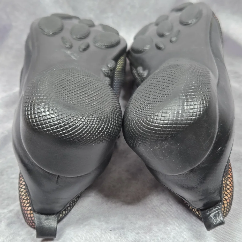 Espase Funky Futuristic Y2k Slip on Sneakers Size 7